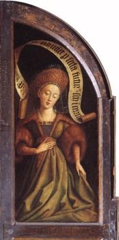 Cumaean Sibyl, by Van Eyck (Ghent altarpiece)